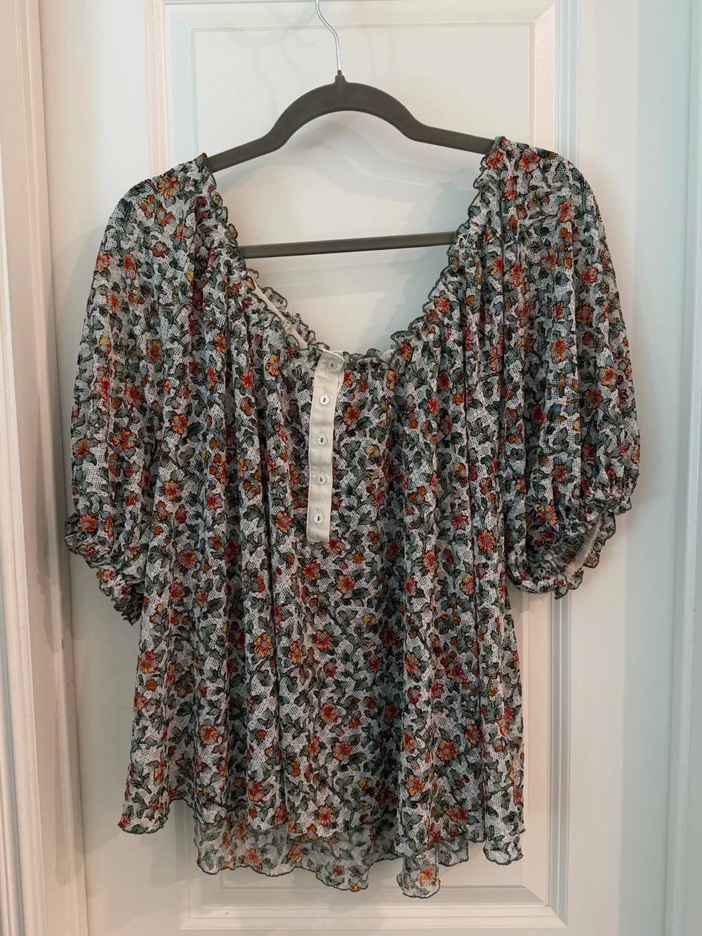 Free People floral top